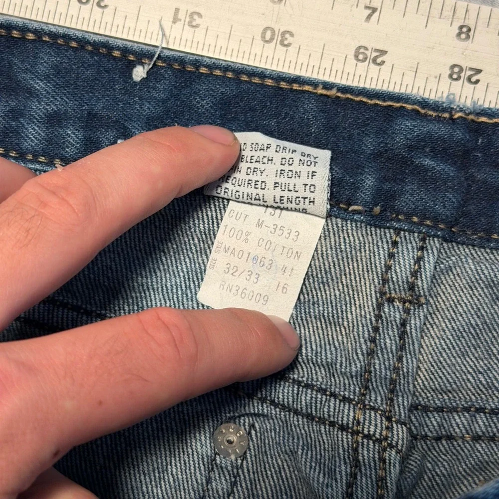 Vintage 70s Calvin Klein Jeans Mens Straight Leg Talon 42 Zipper Denim USA 30x32